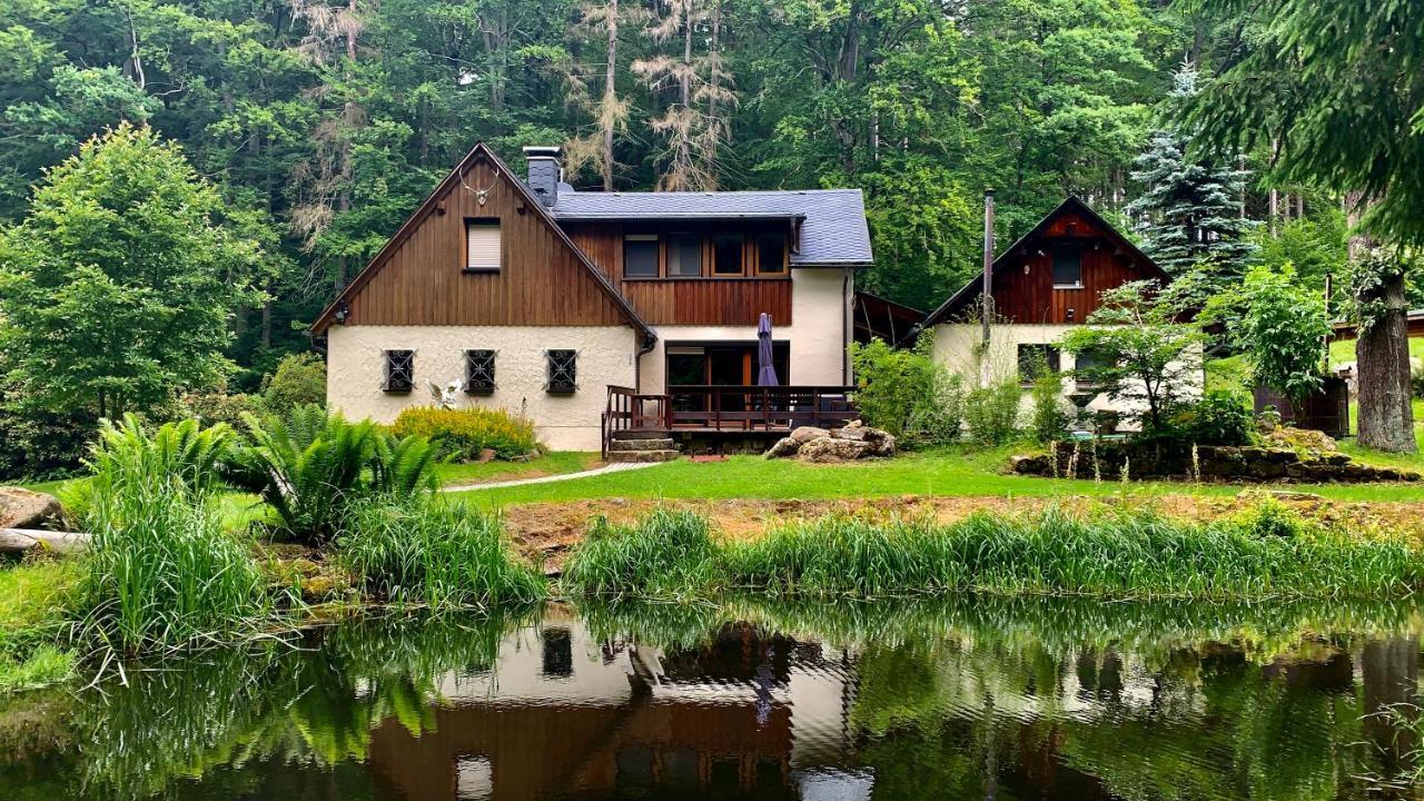 Ferienhaus Jaegerhaus Oppach Privathaus ภายนอก รูปภาพ